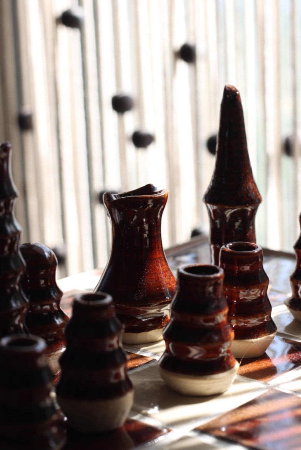 Schaak- en dambord met&nbsp;set