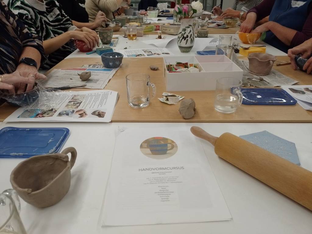 Handvormcursus volksuniversiteit Ter Aar