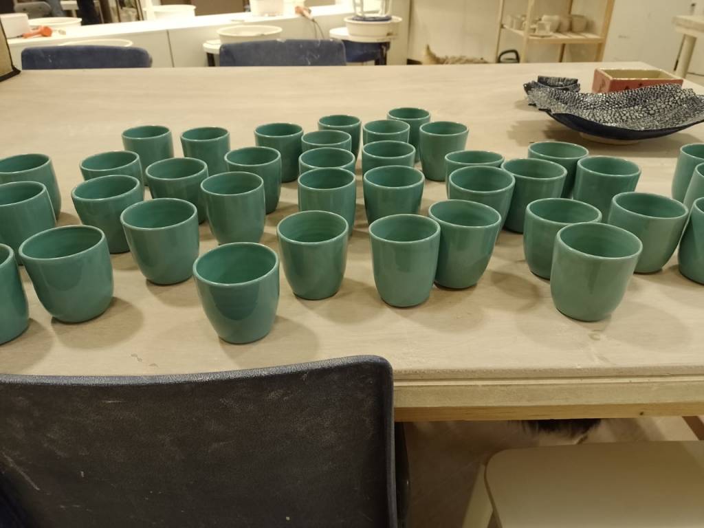 De eerste kleur allemaal uit de oven